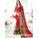 Noble Multi Colour Print Work Weight Less Printed Saree