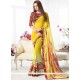 Whimsical Print Work Multi Colour Weight Less Printed Saree