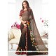 Best Multi Colour Print Work Weight Less Printed Saree