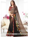 Best Multi Colour Print Work Weight Less Printed Saree