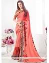 Delightful Weight Less Multi Colour Printed Saree