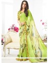 Staring Multi Colour Weight Less Printed Saree