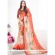 Girlish Weight Less Print Work Printed Saree