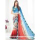 Snazzy Multi Colour Printed Saree