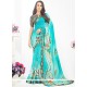 Charismatic Weight Less Print Work Printed Saree