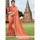 Strange Resham Work Half N Half Saree