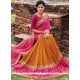 Superlative Half N Half Trendy Saree For Wedding