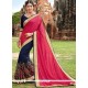 Groovy Jacquard Designer Half N Half Saree