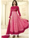 Prachi Desai Hot Pink Anarkali Suit