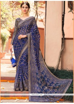 Mystic Brasso Printed Saree