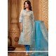 Delightsome Embroidered Work Churidar Designer Suit