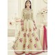 Gauhar Khan Art Silk Floor Length Anarkali Suit