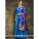 Charismatic Art Silk Embroidered Work Readymade Anarkali Suit