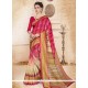 Pristine Cotton Multi Colour Print Work Casual Saree