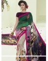 Faux Georgette Print Work Printed Saree