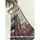 Multi Colour Printed Saree