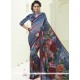 Faux Georgette Printed Saree