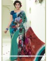 Print Work Printed Saree