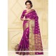 Hypnotizing Weaving Work Designer Traditional Saree