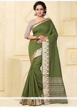 Competent Cotton Silk Traditional Saree