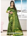 Majesty Thread Work Jacquard Silk Designer Traditional Saree