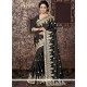 Black Art Silk Designer Traditional Saree