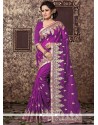 Art Silk Resham Work Traditional Designer Saree