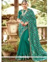 Jacquard Embroidered Work Classic Saree