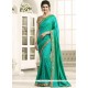 Prachi Desai Faux Georgette Patch Border Work Classic Designer Saree