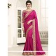 Prachi Desai Art Silk Patch Border Work Designer Saree