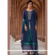 Cotton Satin Print Work Designer Palazzo Suit