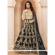 Black Floor Length Anarkali Suit