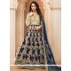 Tafeta Silk Floor Length Anarkali Suit