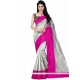 Plain Work Art Silk Casual Saree