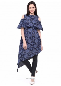 Blue Party Wear Kurti