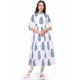 Blue And White Party Wear Kurti