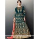 Zari Work Floor Length Anarkali Suit