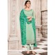 Faux Georgette Churidar Designer Suit