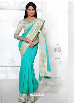 Multicolor Silk Saree