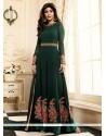 Shilpa Shetty Faux Georgette Floor Length Anarkali Suit