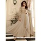Shilpa Shetty Off White Stone Work Floor Length Anarkali Suit