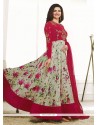 Prachi Desai Lace Work Anarkali Suit