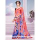 Faux Georgette Printed Saree