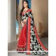 Print Work Designer Half N Half Saree