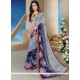 Faux Georgette Printed Saree