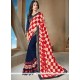 Multi Colour Print Work Printed Saree