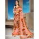 Faux Georgette Print Work Printed Saree