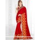 Embroidered Work Saree