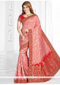 Embroidered Work Viscose Classic Designer Saree