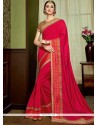 Art Silk Embroidered Work Designer Traditional Saree